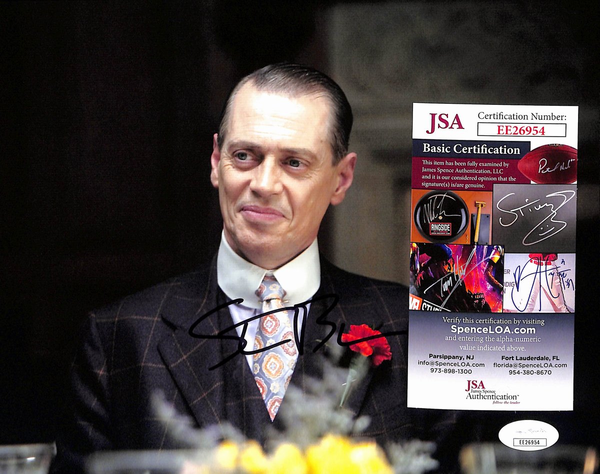 Steve Buscemi Signed/Autographed 8x10 Photo "Boardwalk Empire" JSA 193707