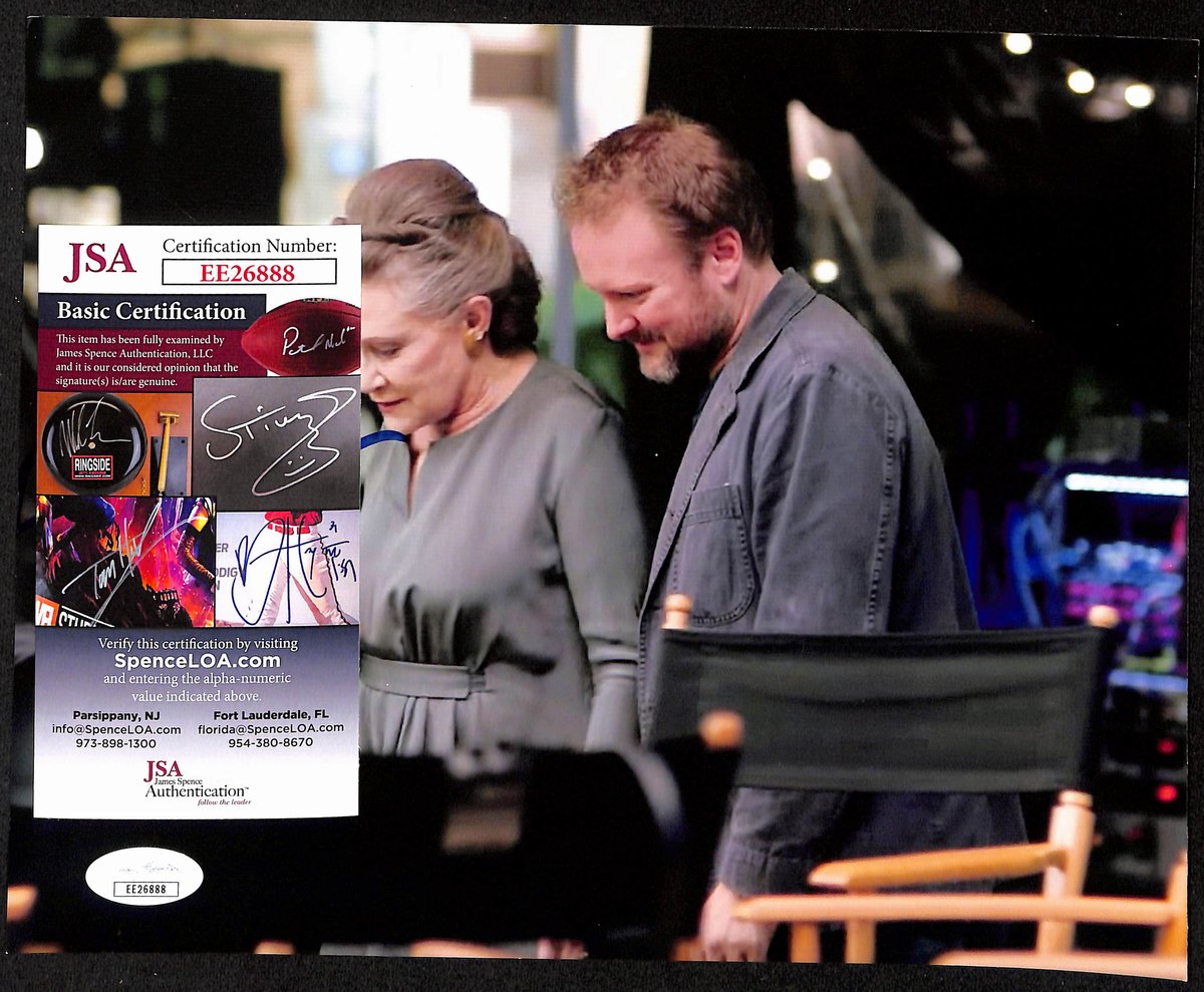 Rian Johnson Signed/Autographed 8x10 Photo "Star Wars" JSA 193719