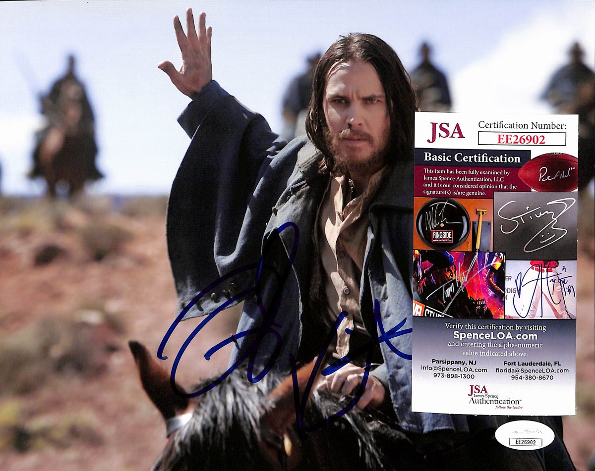 Taylor Kitsch Signed/Autographed 8x10 Photo "John Carter" JSA 193723
