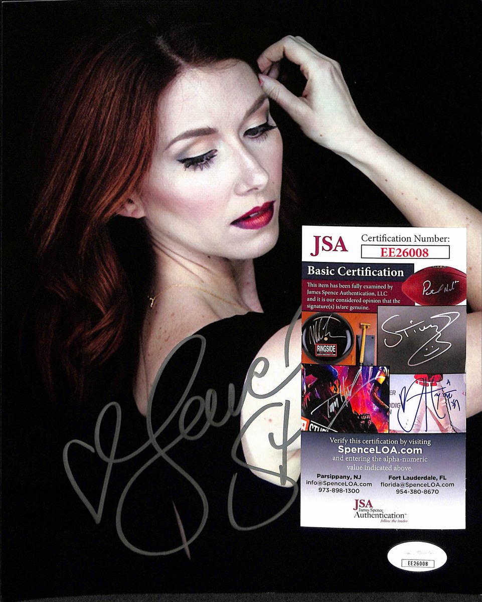 Jewel Staite Signed/Autographed 8x10 Photo Canadian Actress JSA 193729