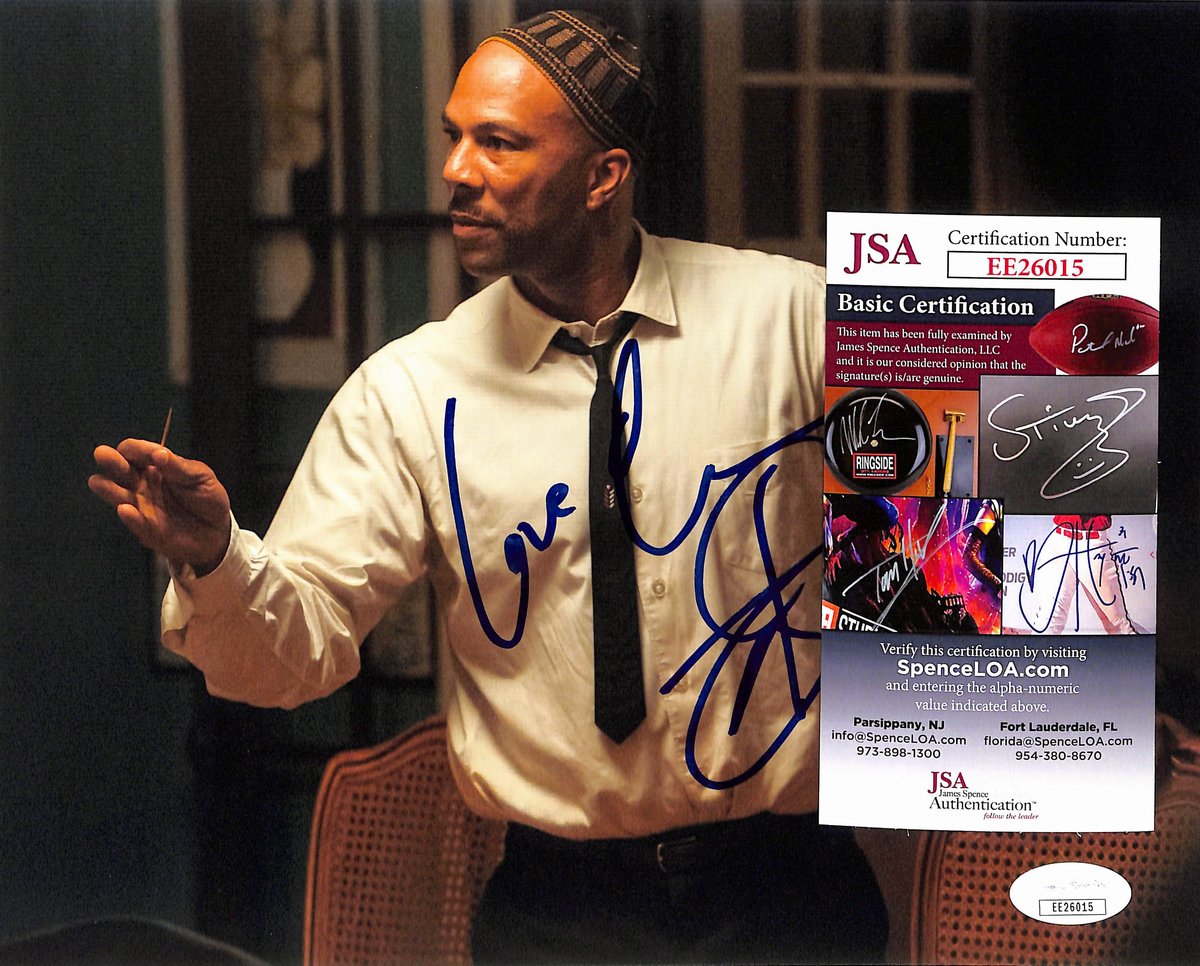 Common Signed/Autographed 8x10 Photo Rapper JSA 193732