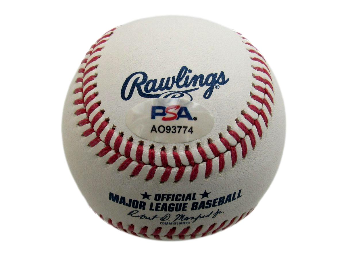 Marcus Semien Signed/Autographed OML Baseball Texas Rangers PSA/DNA 194357
