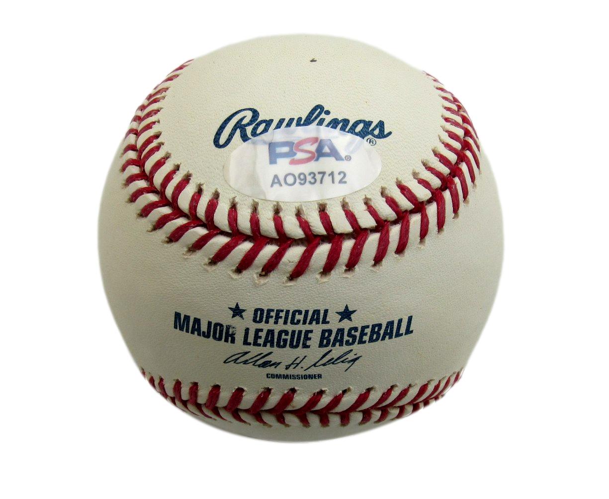 Kevin Costner Signed/Auto OML Baseball Actor "Yellowstone" PSA/DNA 194358