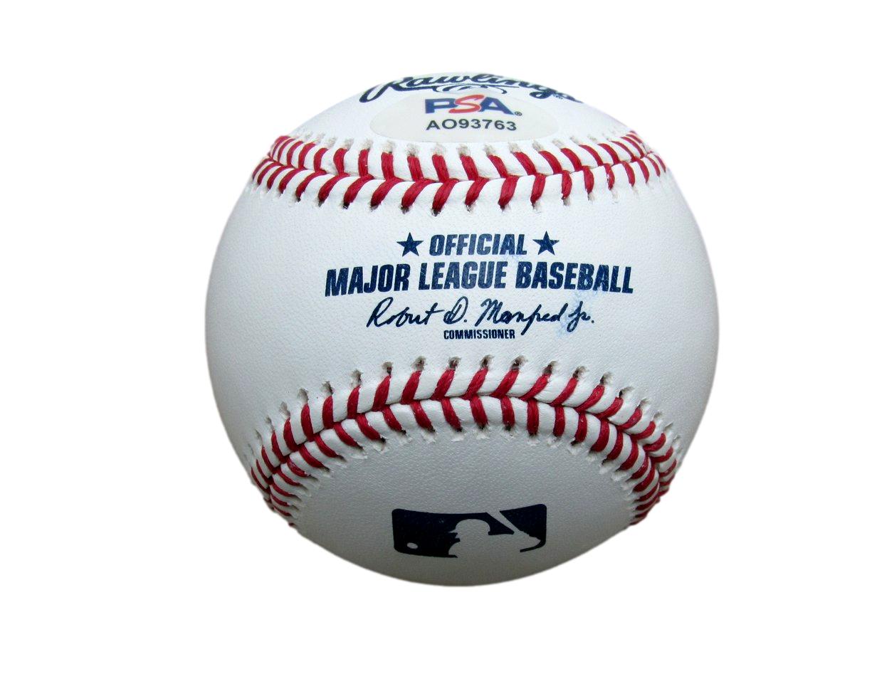 Bobby Witt Jr. Signed/Autographed OML Baseball Kansas City Royals PSA/DNA 194342