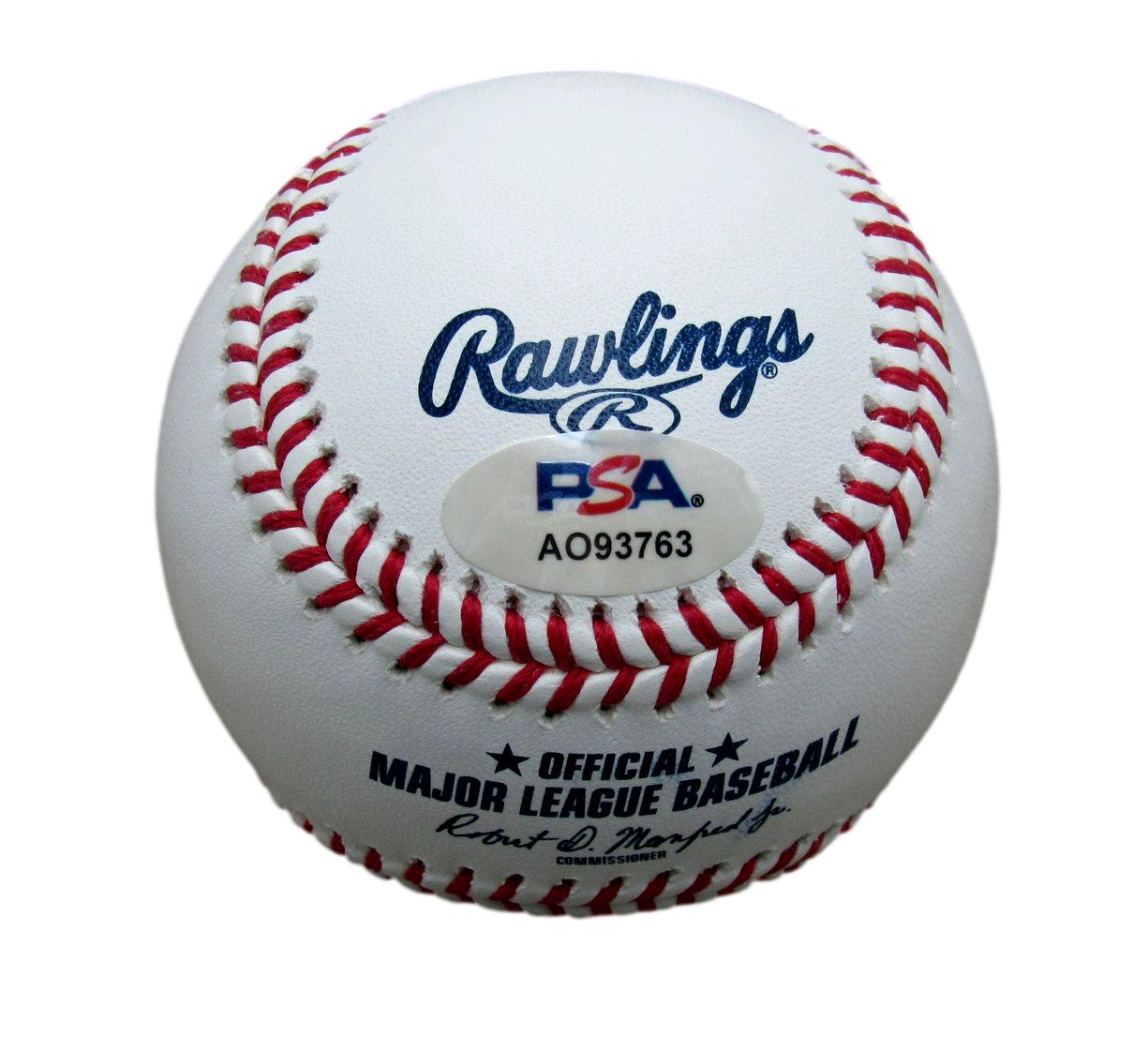 Bobby Witt Jr. Signed/Autographed OML Baseball Kansas City Royals PSA/DNA 194342