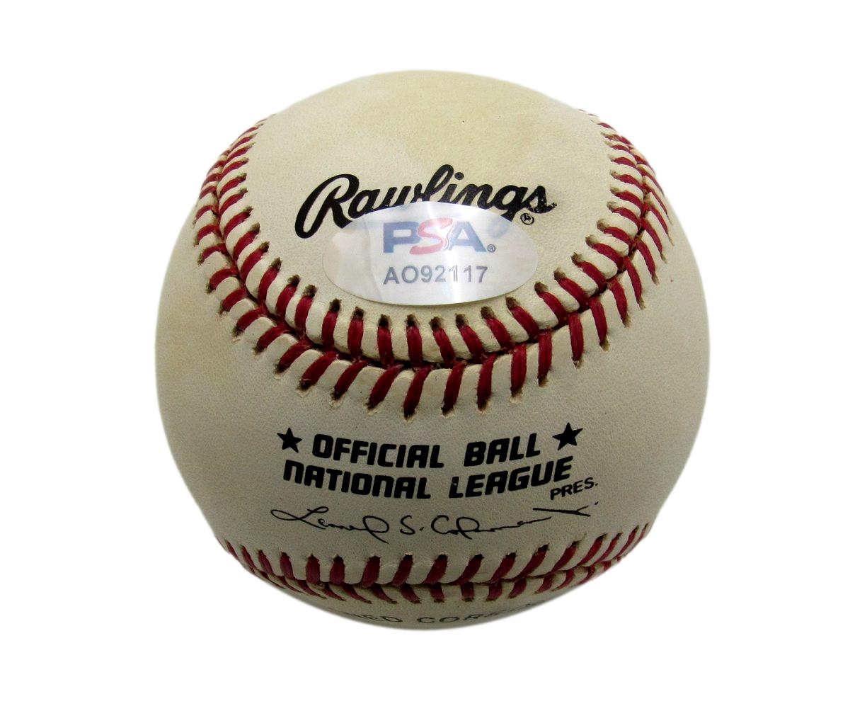 Willie McCovey HOF Signed/Autographed ONL Baseball Giants PSA/DNA 194384