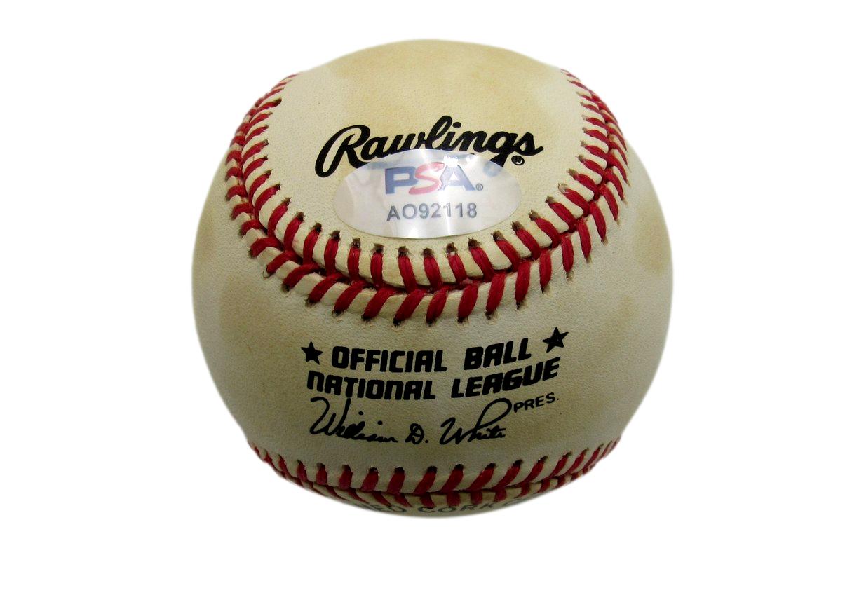 Willie McCovey HOF Signed/Autographed ONL Baseball Giants PSA/DNA 194386