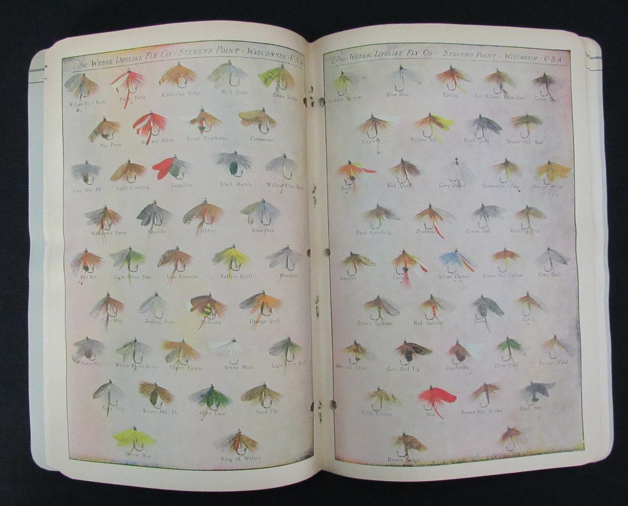 1938 Delta Hardware Company Sporting Goods Catalog w/ Color Flies 193477