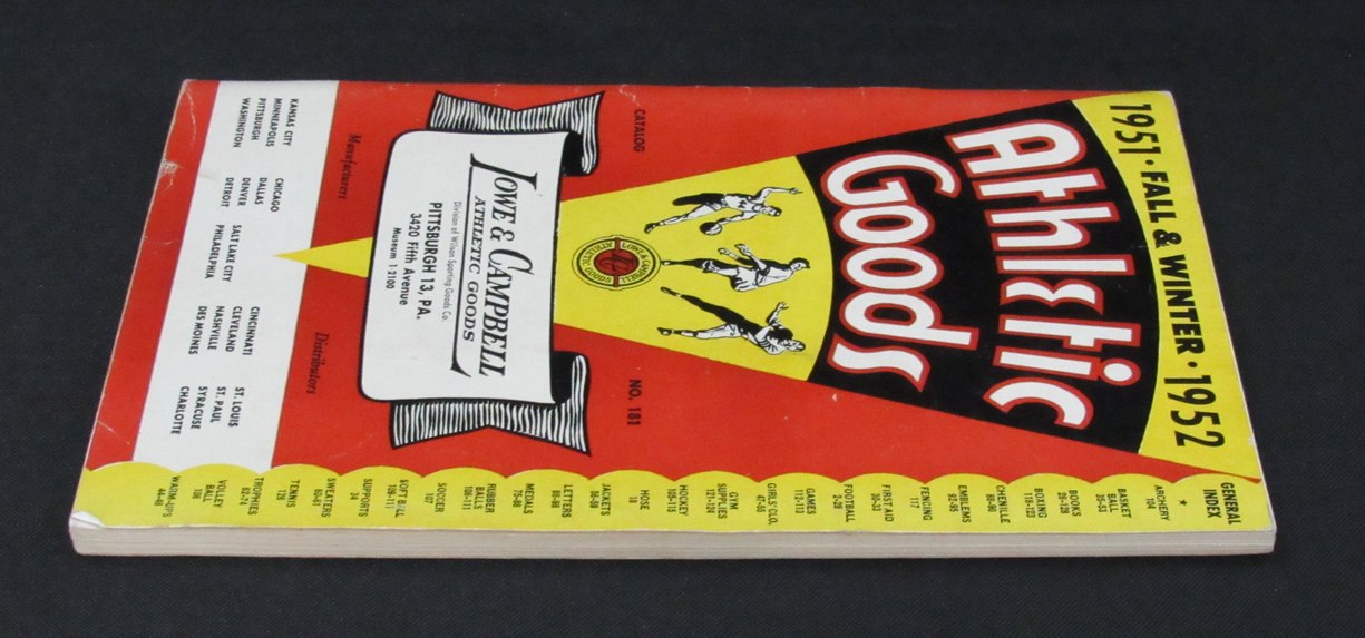 1951-1952 Lowe & Campbell Fall & Winter Athletic Goods Catalog 193484