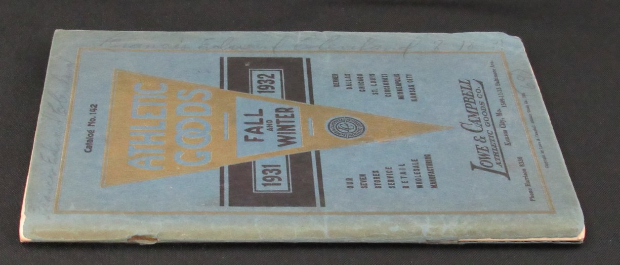 1931-1932 Lowe & Campbell Fall & Winter Athletic Goods Catalog 193485