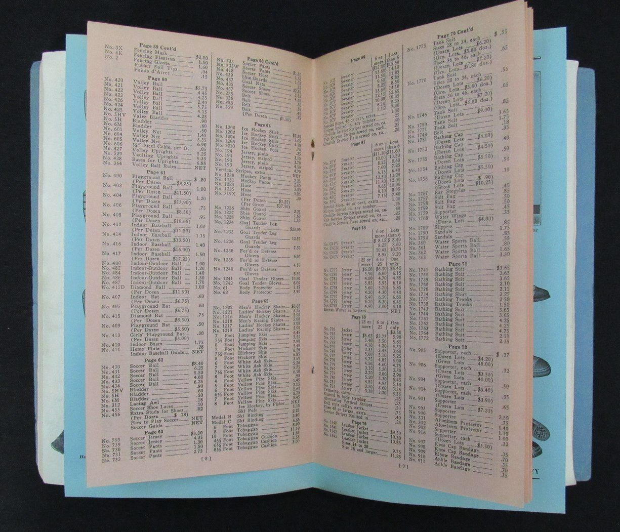 1931-1932 Lowe & Campbell Fall & Winter Athletic Goods Catalog 193485