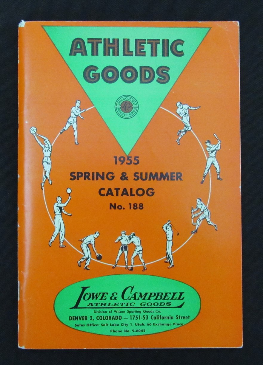 1955 Lowe & Campbell Spring and Summer Athletic Goods Catalog 193487