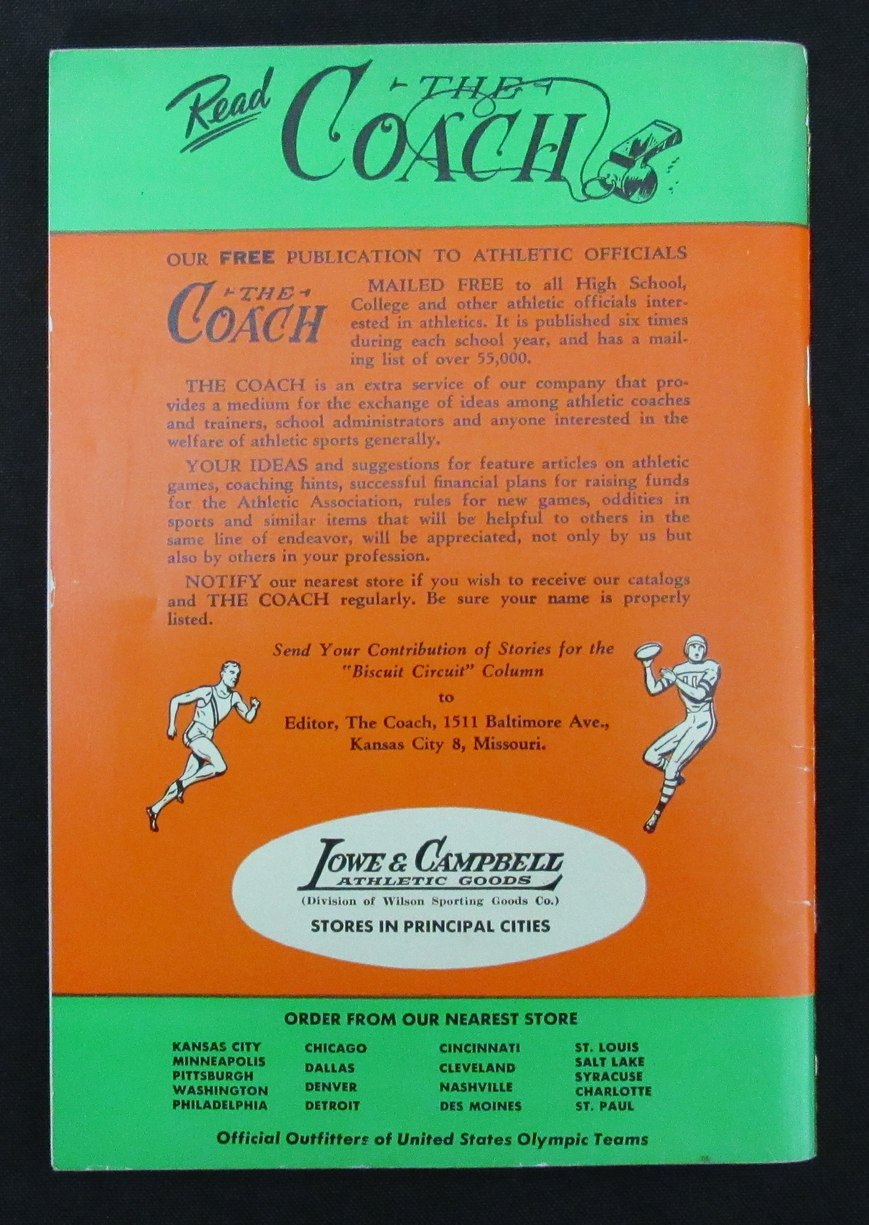 1955 Lowe & Campbell Spring and Summer Athletic Goods Catalog 193487