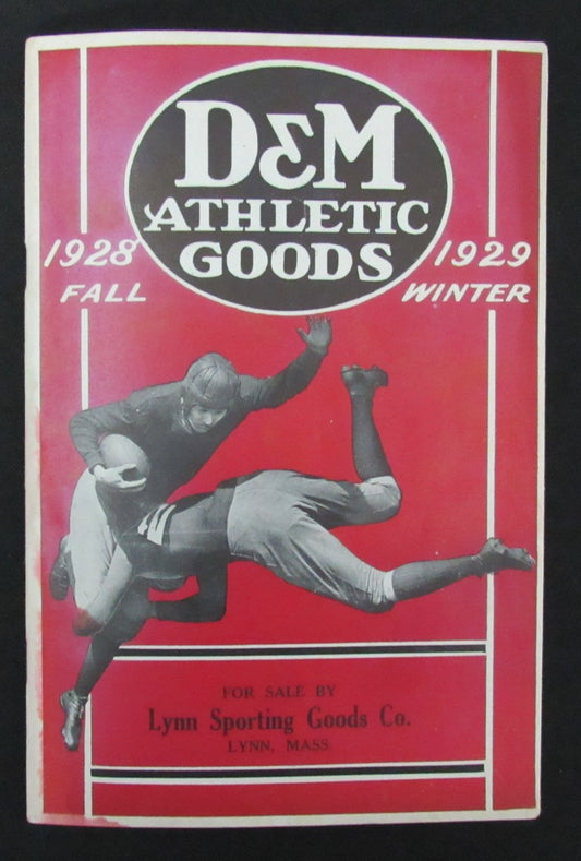 1929 D&M (Draper Maynard) Fall & Winter Athletic Goods Catalog 193488