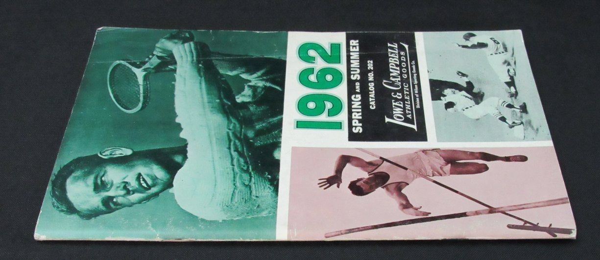 1962 Lowe & Campbell Spring & Summer Athletic Equipment Catalog NO. 202 193491