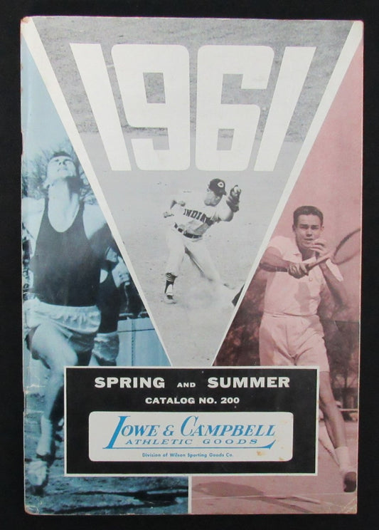 1961 Lowe & Campbell Spring & Summer Athletic Equipment Catalog NO. 200 193492