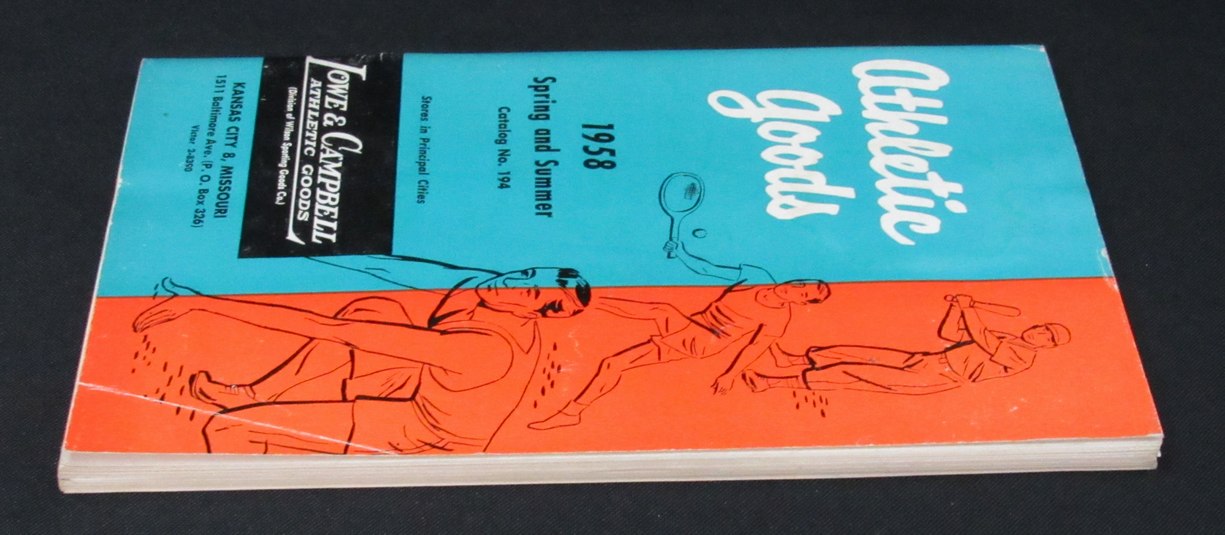 1958 Lowe & Campbell Spring & Summer Athletic Equipment Catalog NO. 194 193494