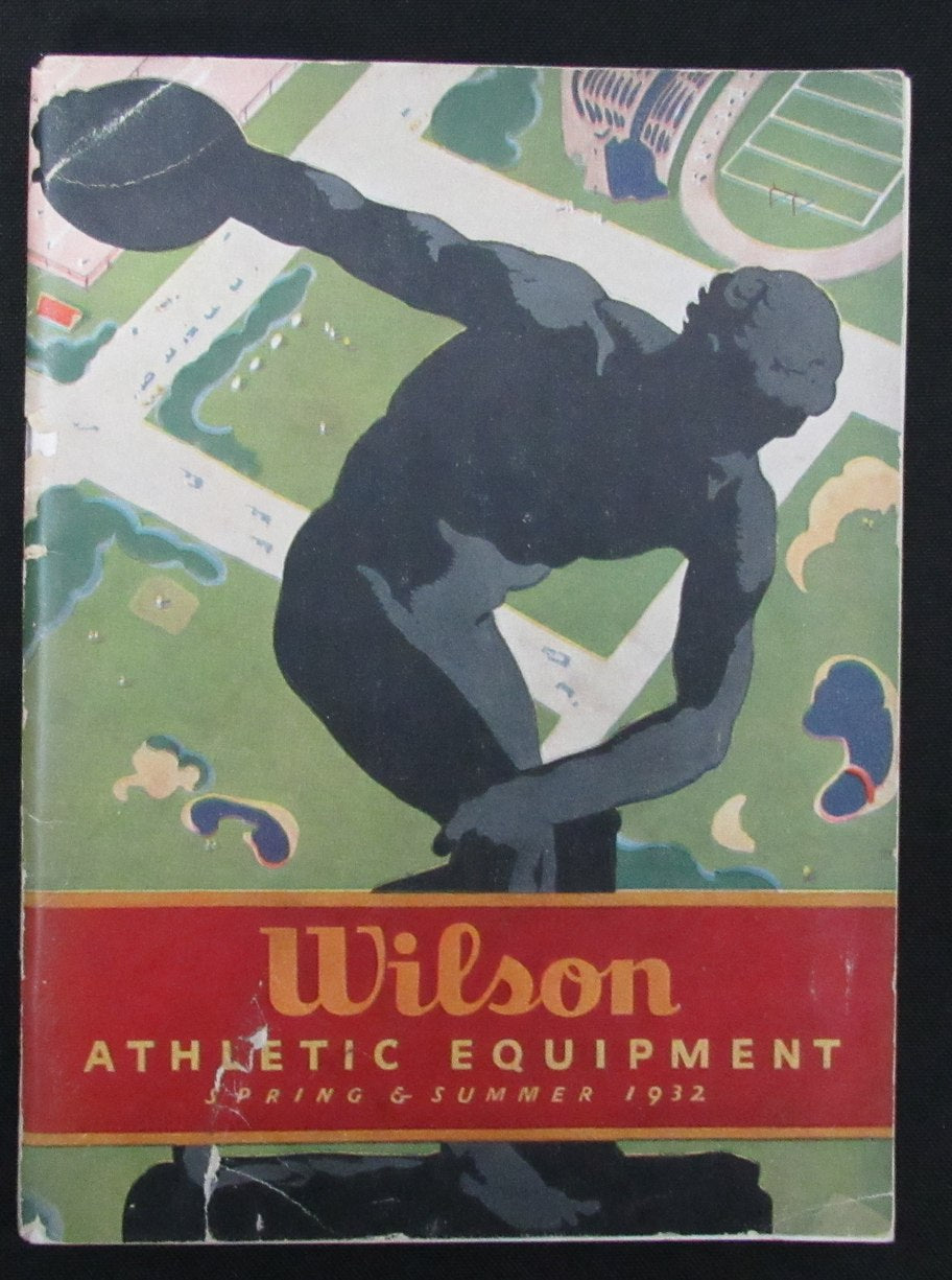 1932 Wilson Spring & Summer Athletic Equipment Catalog 193497