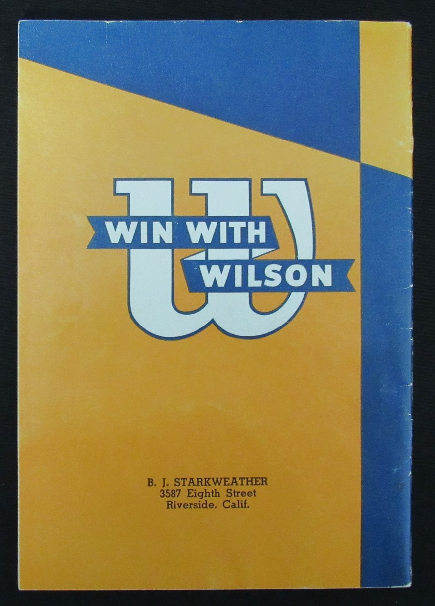 1941 Wilson Spring & Summer Sports Equipment Catalog 193499