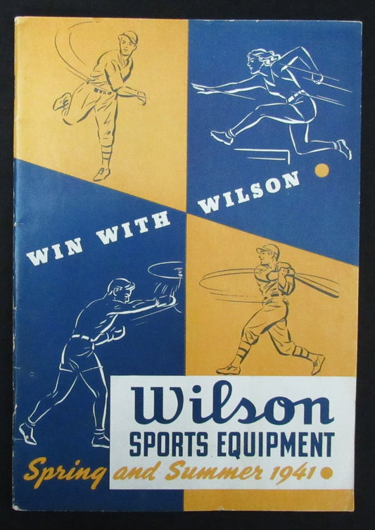 1941 Wilson Spring & Summer Sports Equipment Catalog 193500