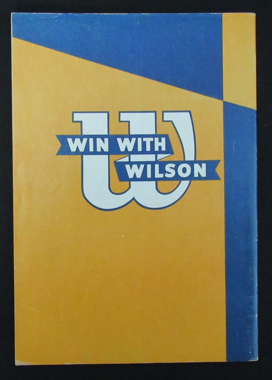 1941 Wilson Spring & Summer Sports Equipment Catalog 193500