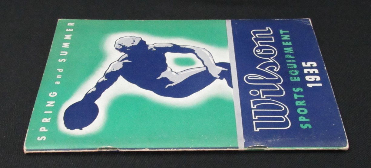1935 Wilson Spring & Summer Sports Equipment Catalog 193501
