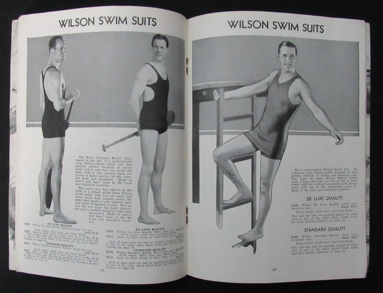 1933 Wilson Spring & Summer Sports Equipment Catalog 193855