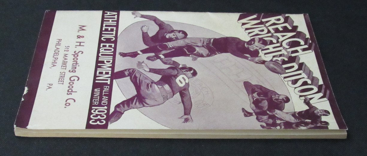 1933 Reach, Wright, & Ditson Fall and Winter Athletic Equipment Catalog 193863