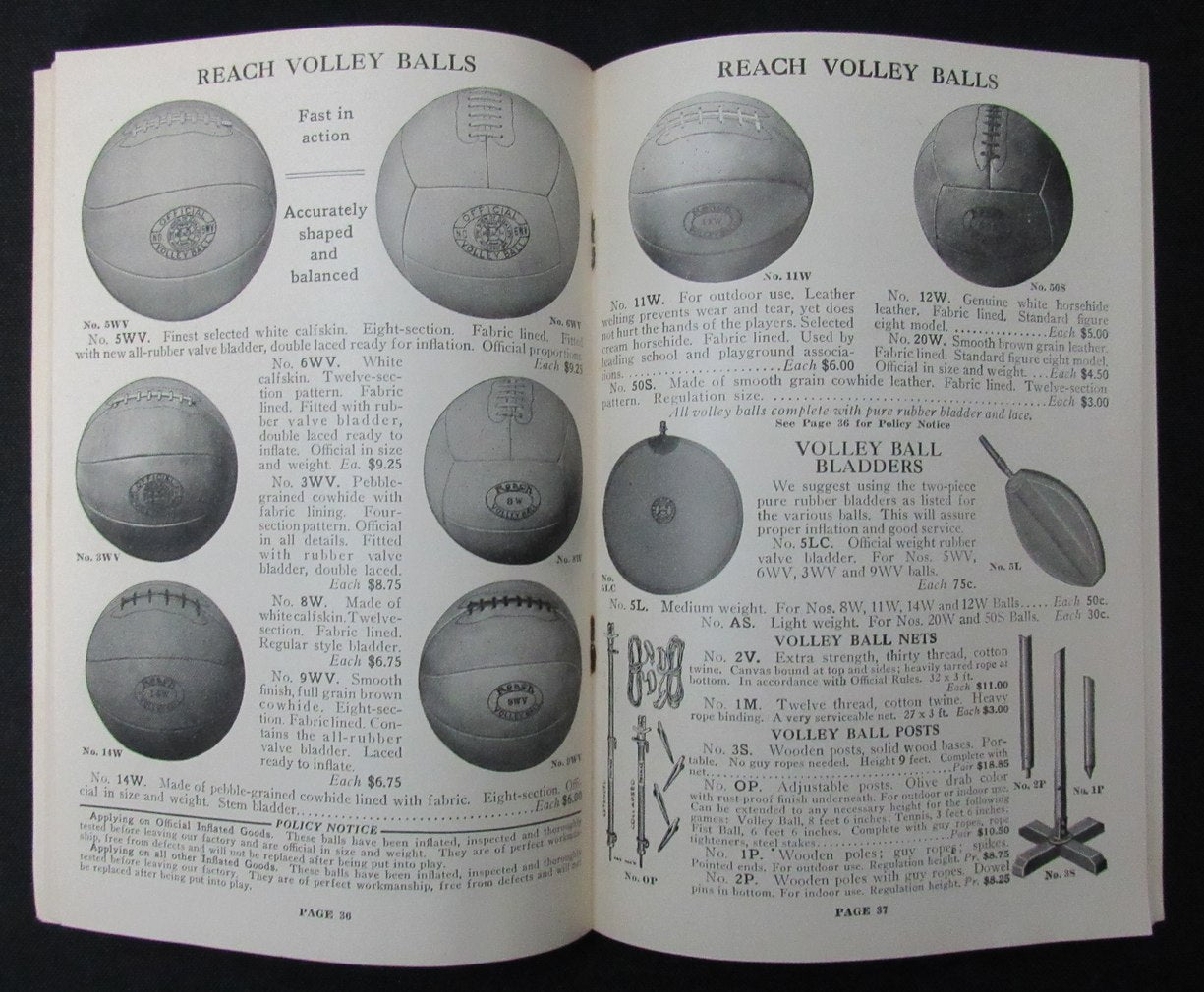 1933 Reach, Wright, & Ditson Fall and Winter Athletic Equipment Catalog 193863