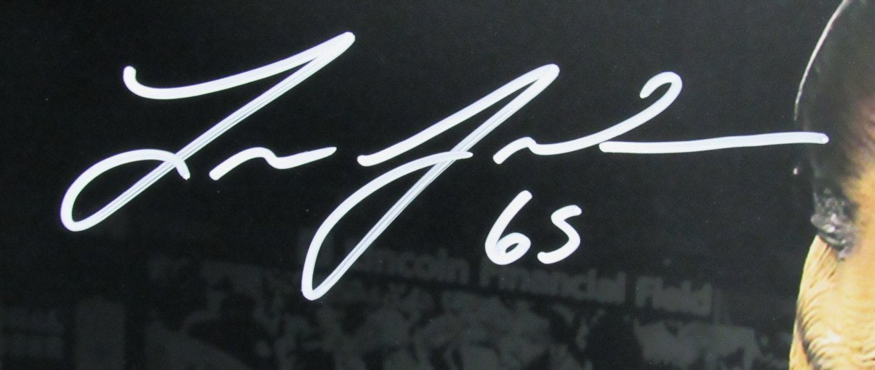 Lane Johnson Philadelphia Eagles Autographed 16x20 Photo PSA/DNA 194322