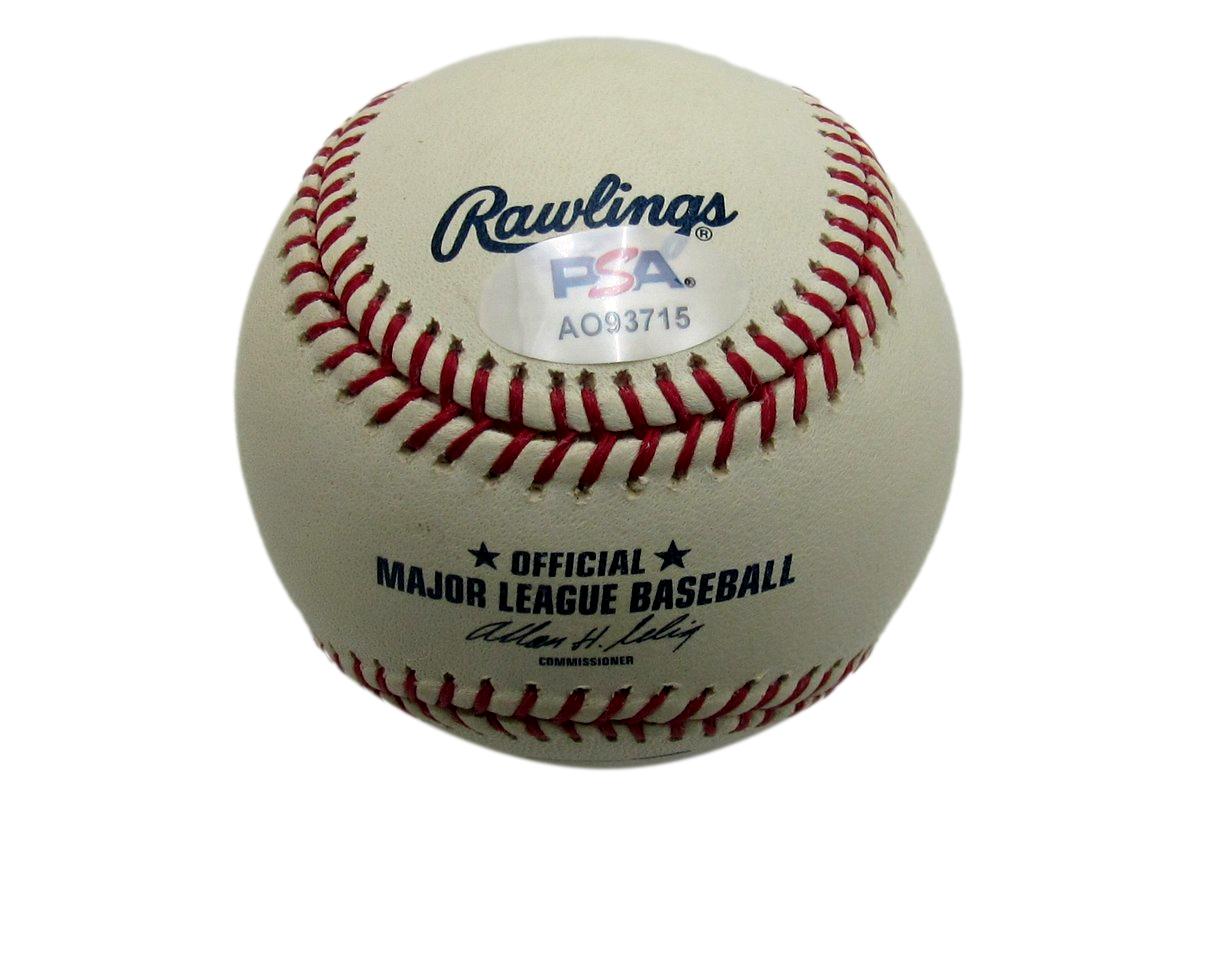 Chase Utley Signed/Autographed OML Baseball Philadelphia Phillies PSA/DNA 194392