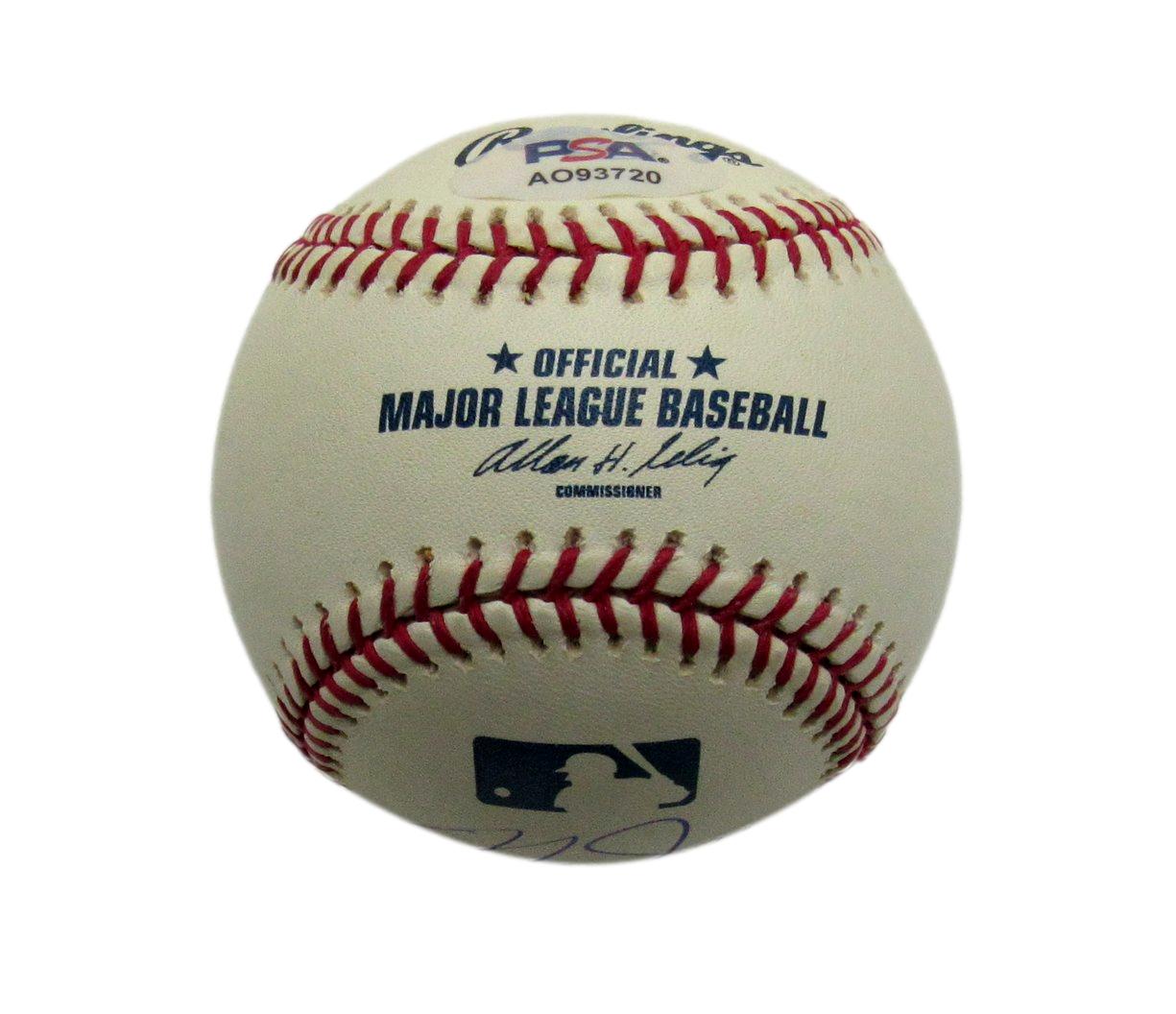 Mike Trout Signed/Autographed OML Baseball Los Angeles Angels PSA/DNA 194397