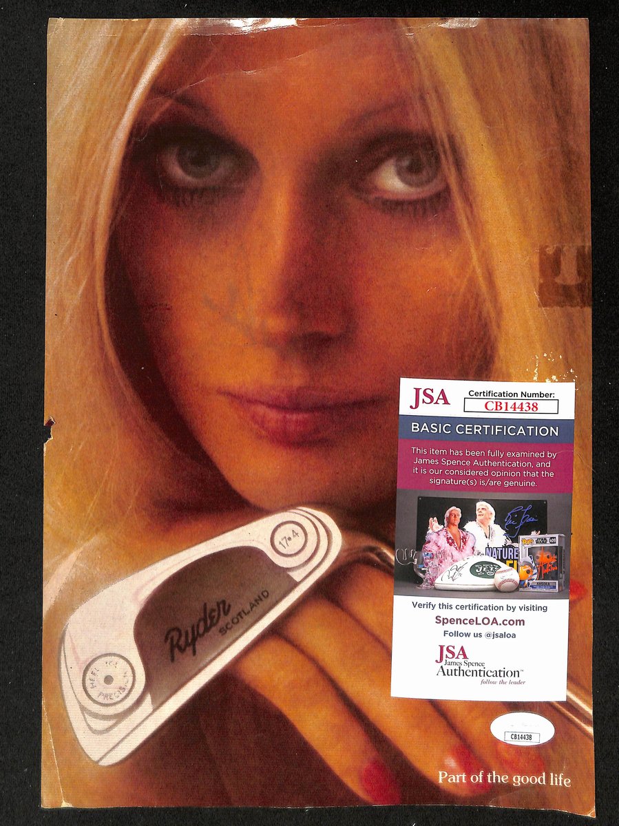 Arnold Palmer Signed/Auto 7/3/1975 Golf Illustrated Magazine Cover JSA 194969