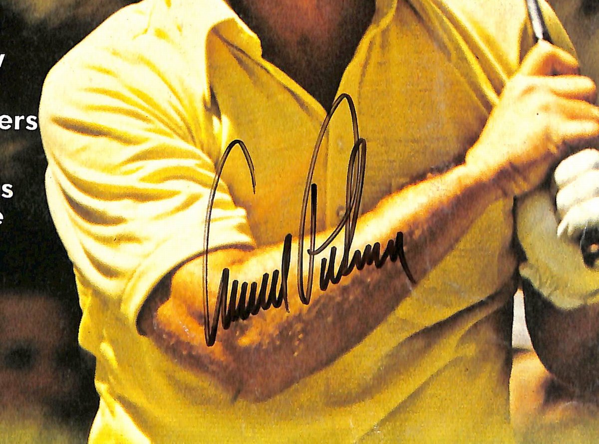 Arnold Palmer Signed/Autographed June 1973 Golf Magazine NOLABEL JSA 194962