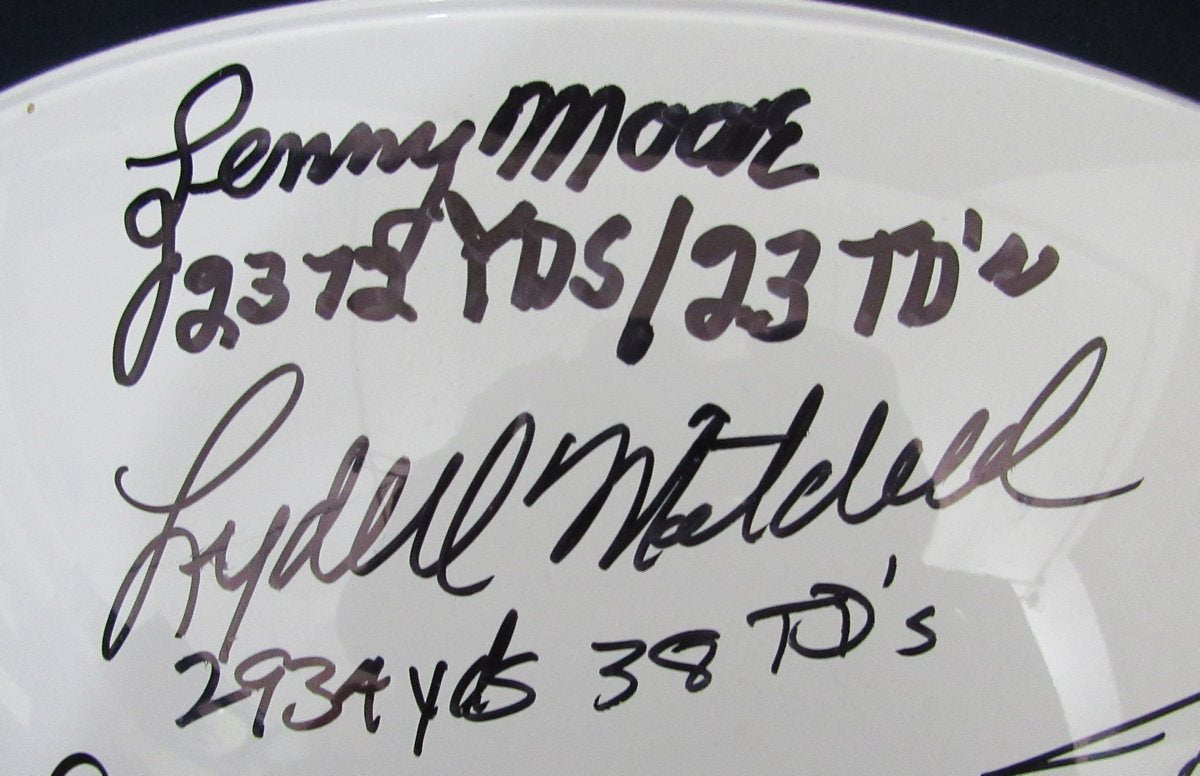 Penn State Multi-Signed/Inscr by 8 Full Size Proline Football Helmet JSA 195542