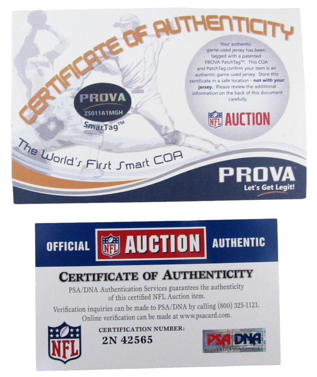 Paul Posluszny Jacksonville Jaguars Game Worn Nike On Field Jersey Prova 195544