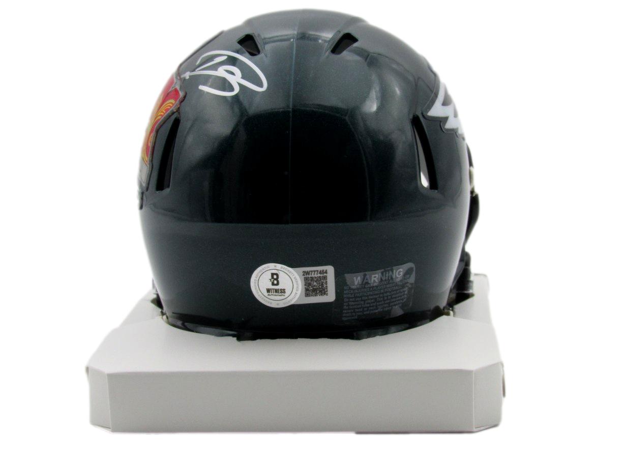Darius Slay Signed/Auto Super Bowl LIX Champions Mini Helmet Eagles BAS 192753