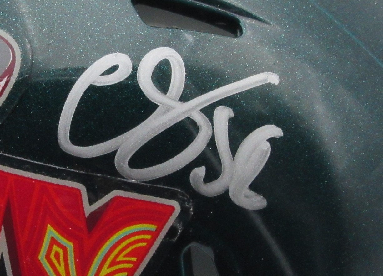 C.J. Gardner-Johnson Signed Super Bowl LIX Champions Mini Helmet Eagles BAS