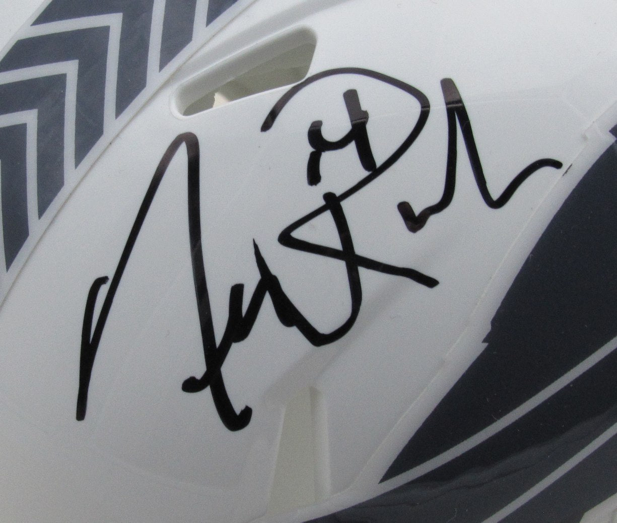 Frank Reich Signed Salute to Service Mini Helmet Buffalo Bills JSA 194005