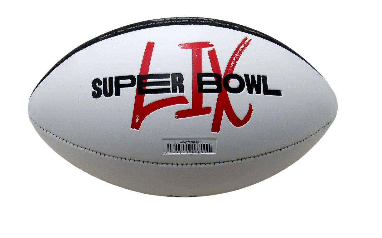 Quinyon Mitchell Signed/Auto Super Bowl LIX Logo Football Eagles PSA 193557