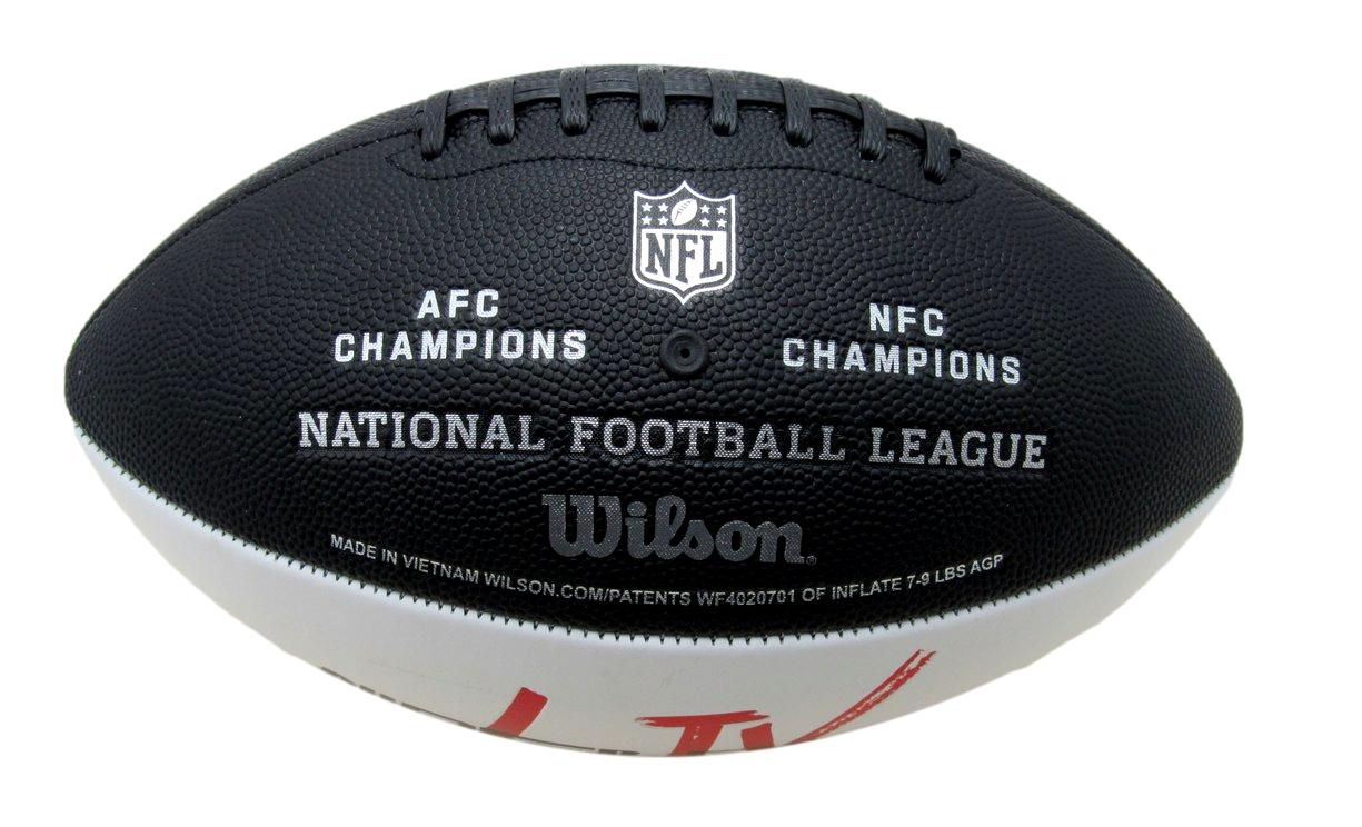 Josh Sweat Signed/Autographed Super Bowl LIX Logo Football Eagles Beckett 193558