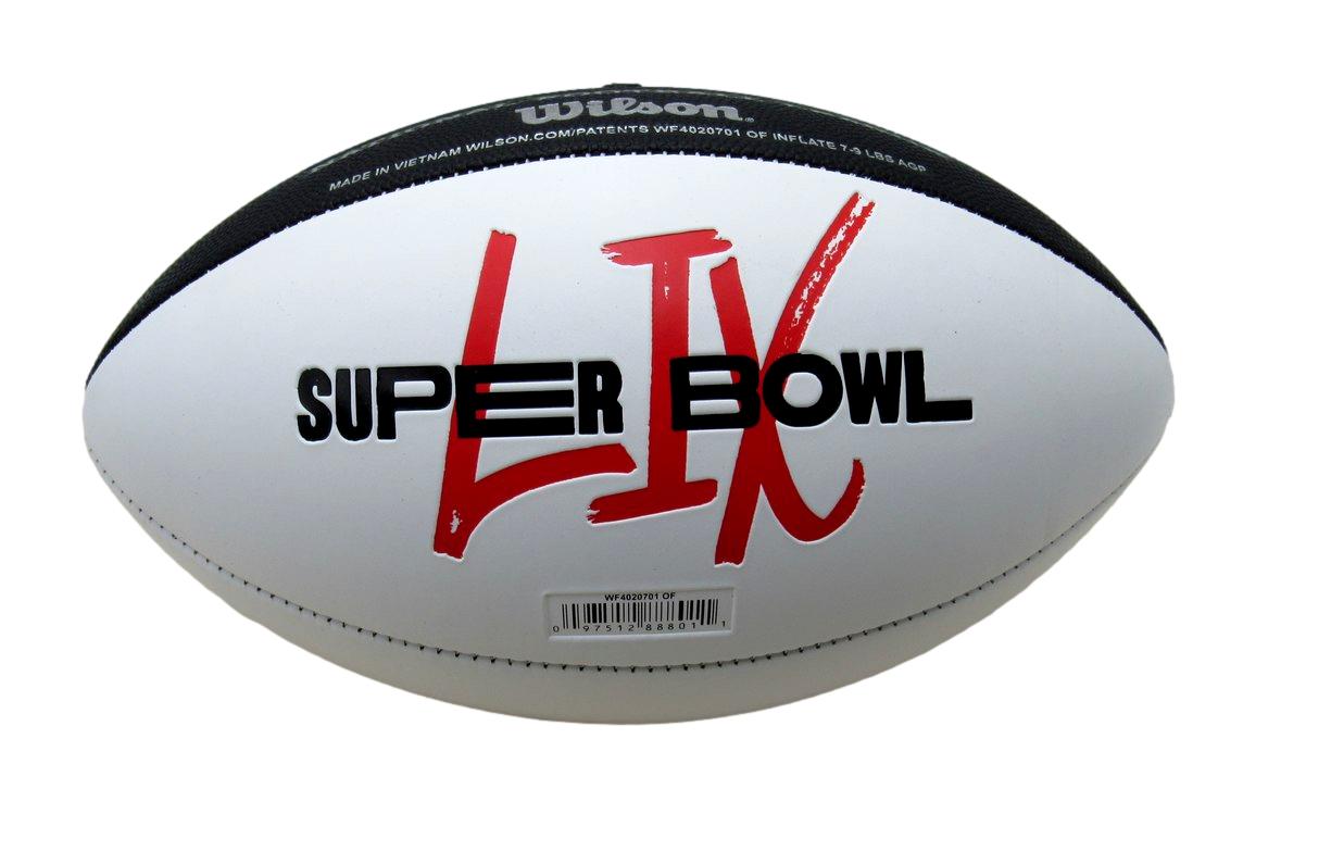 Josh Sweat Signed/Autographed Super Bowl LIX Logo Football Eagles Beckett 193558