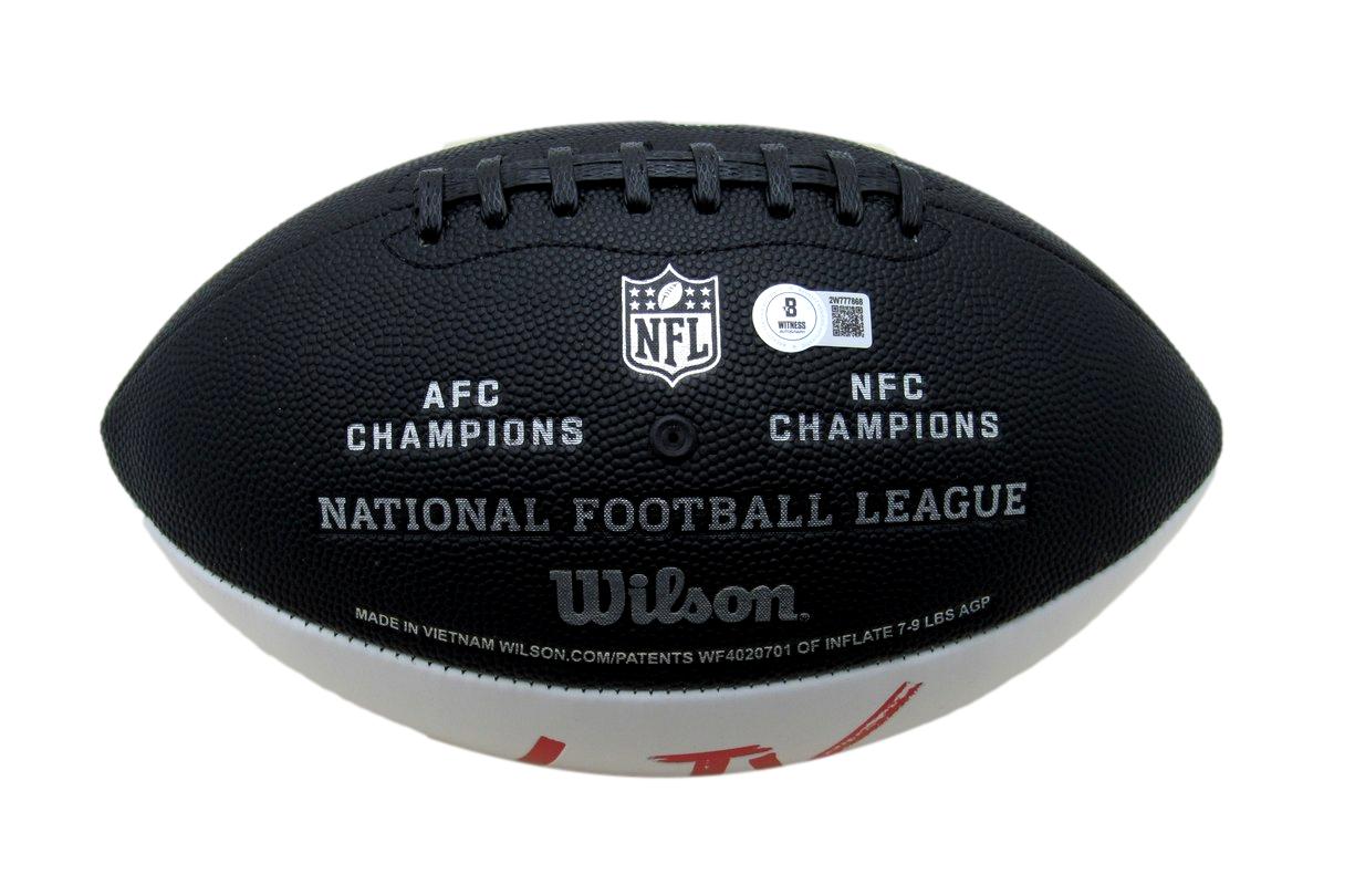 Howie Roseman Signed/Auto Super Bowl LIX Logo Football Eagles Beckett 193559