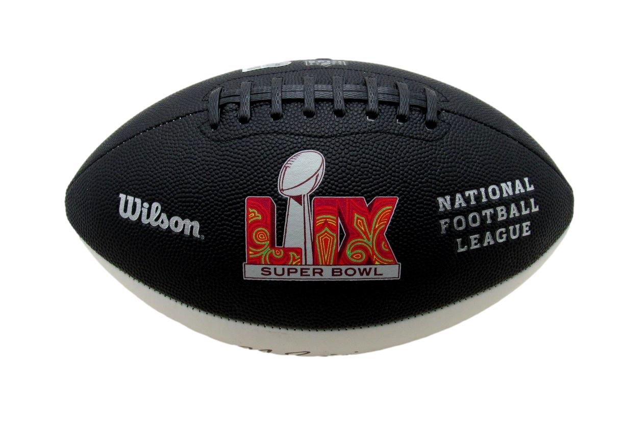 Nick Siriani Signed/Auto Super Bowl LIX Logo Football Eagles Beckett 193560