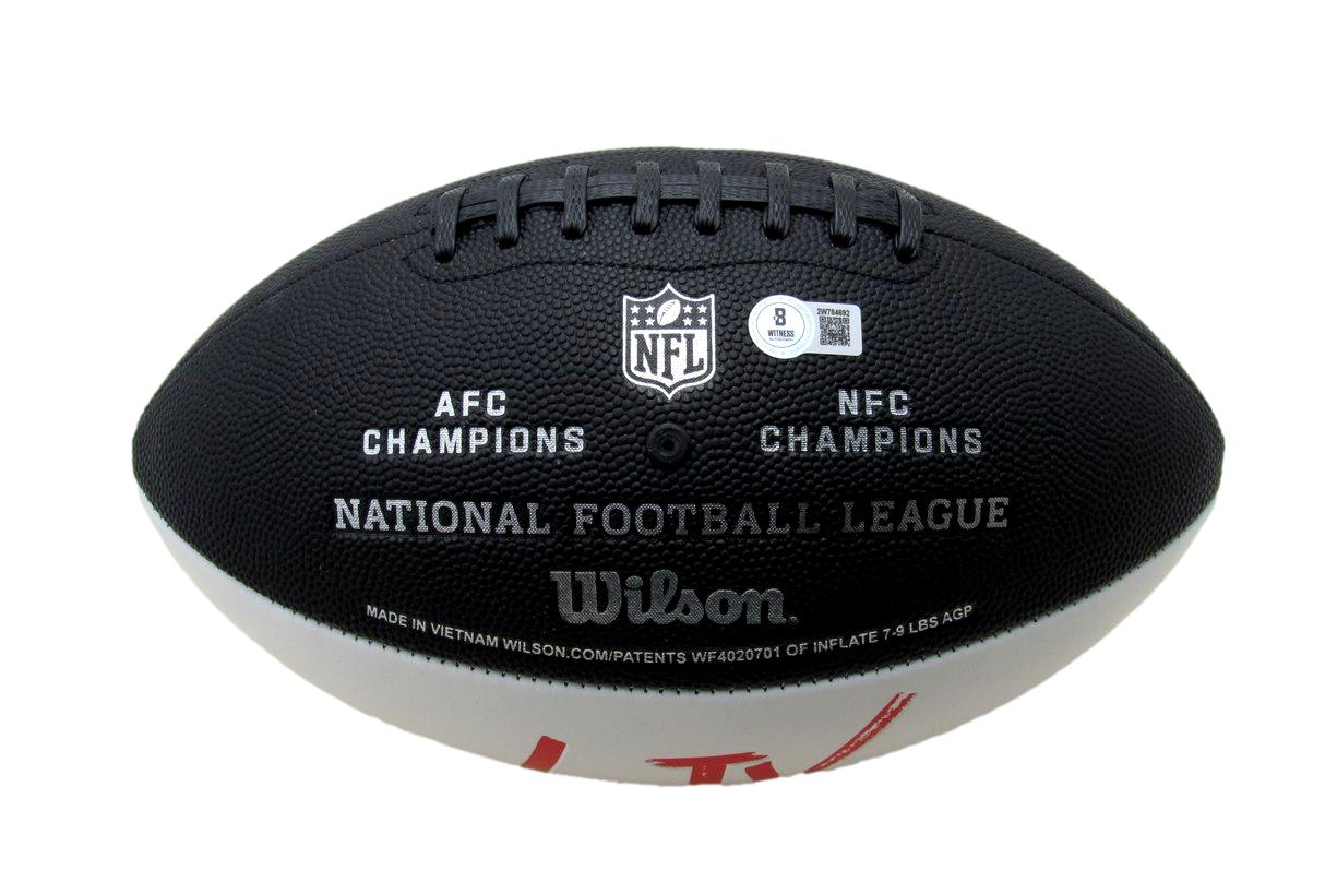 Nick Siriani Signed/Auto Super Bowl LIX Logo Football Eagles Beckett 193560