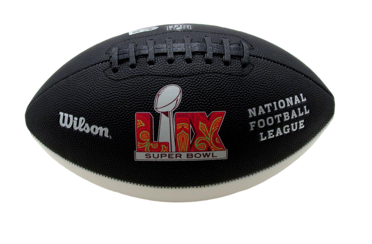 Big Dom DiSandro Signed/Auto Super Bowl LIX Logo Football Eagles Beckett 193562