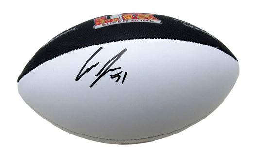 Cam Jurgens Signed/Auto Super Bowl LIX Logo Football Eagles PSA/DNA 193563