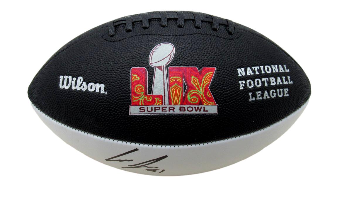 Cam Jurgens Signed/Auto Super Bowl LIX Logo Football Eagles PSA/DNA 193563