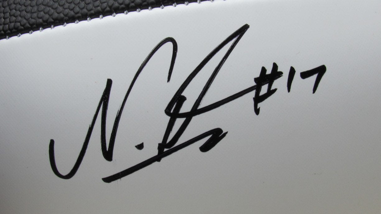 Nakobe Dean Signed/Auto Super Bowl LIX Logo Football Eagles PSA/DNA 193565