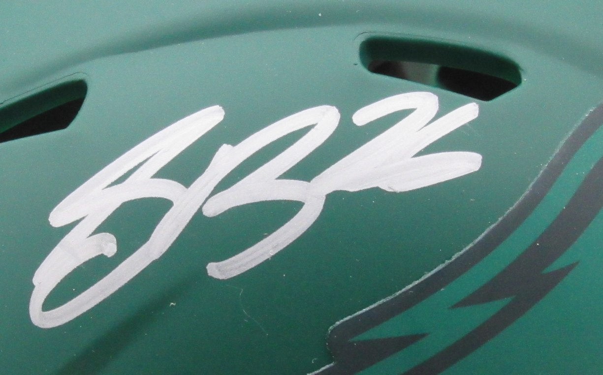 Saquon Barkley Signed/Auto Philadelphia Eagles Rave Mini Helmet PSA/DNA 195209